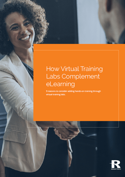 How virtual training labs complement eLearning